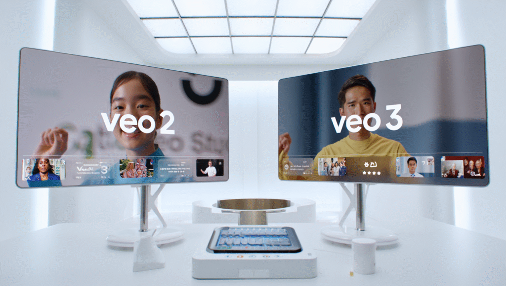 Google Veo 3 vs Veo 2